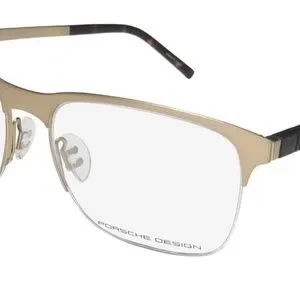 Porsche Design Frame - P\'8324-B Light Gold Half Frame Rx Eyeglasses Titanium Porsche Design Frame - P main image 3